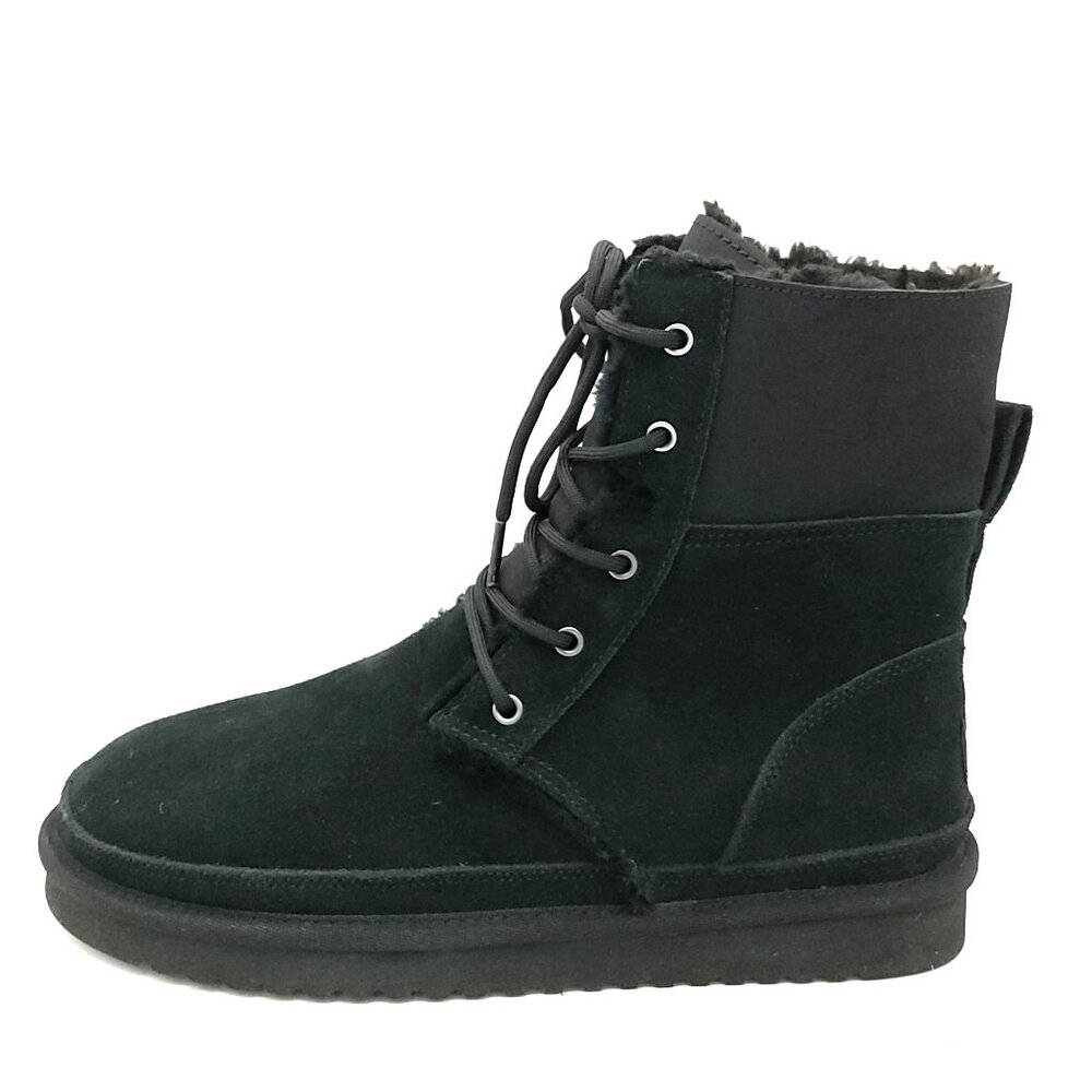 NEW UGG Koolaburra Advay Tall Boots Womens 9 Combat Casual Cozy Faux Fur Outdoor